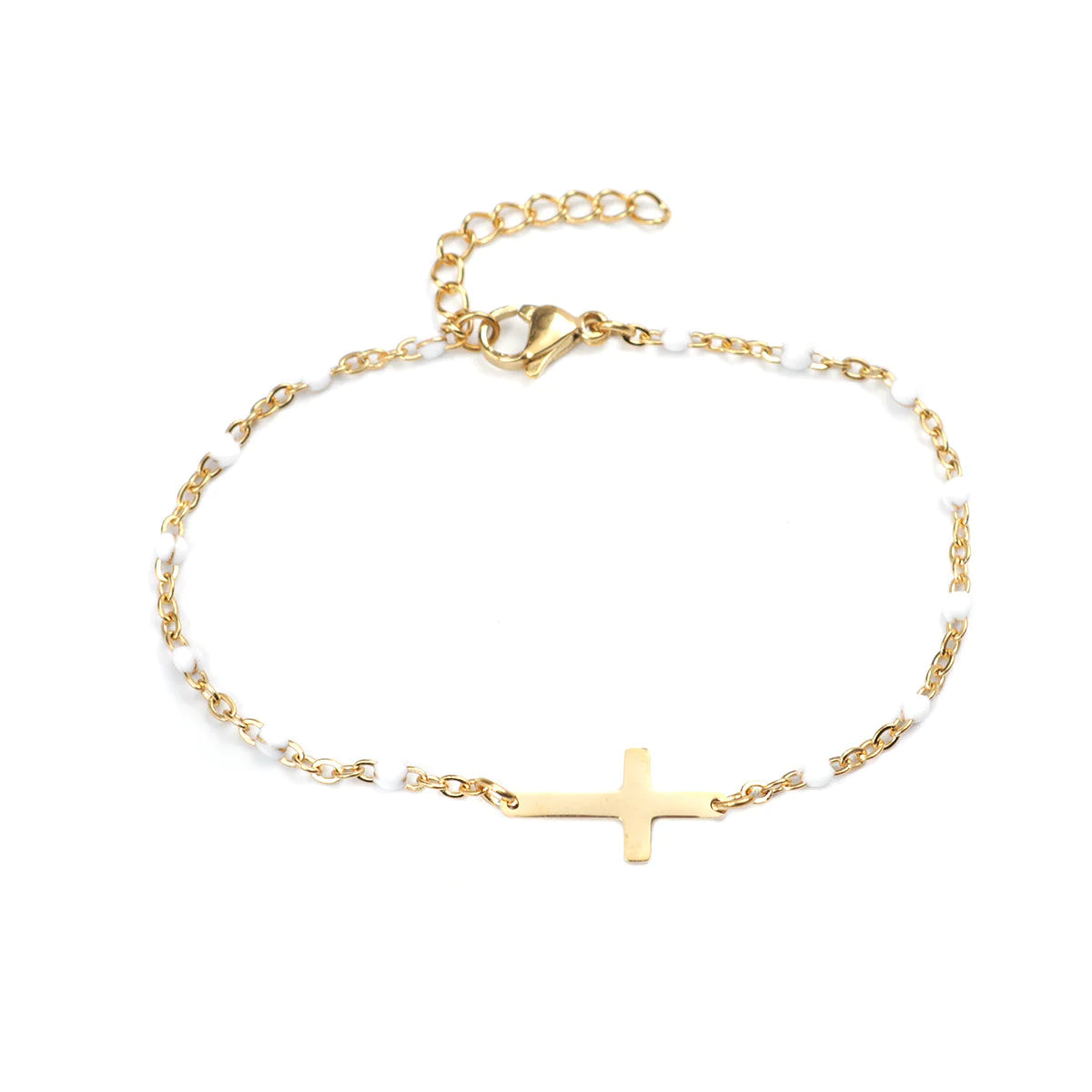 Colorful Bracelet with Cross